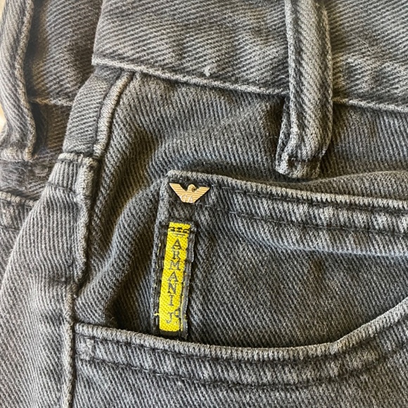 Armani Jeans Blueβs Factory High Rise Jeans - Picture 6 of 7